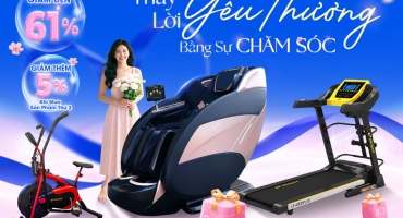 8/3 Cùng Lifesport “Thay Lời Yêu Thương Bằng Sự Chăm Sóc” – Ưu Đãi Giảm Sốc Đến 61%