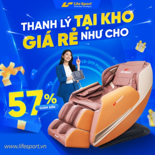 Ghế Massage Lifesport LS-299 Plus