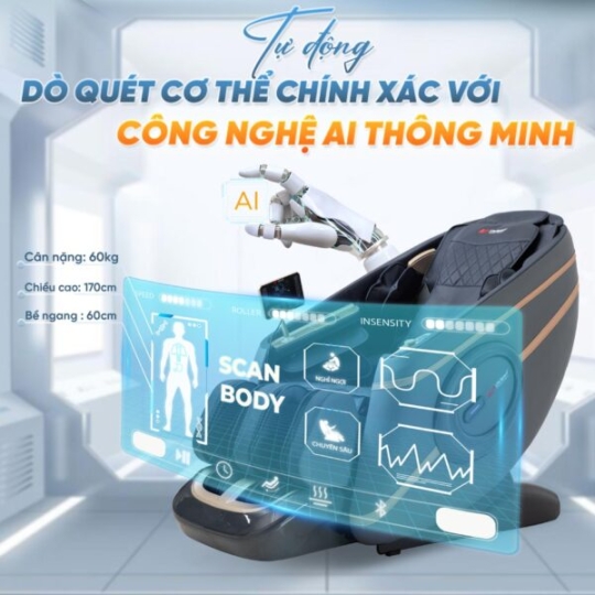 Ghế Massage Lifesport LS-339 SL New