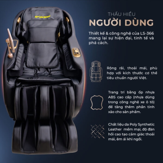 Ghế Massage Lifesport LS-366 SL