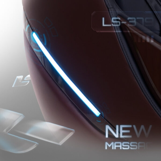 Ghế Massage Lifesport LS-379 – Đen Nâu Đỏ