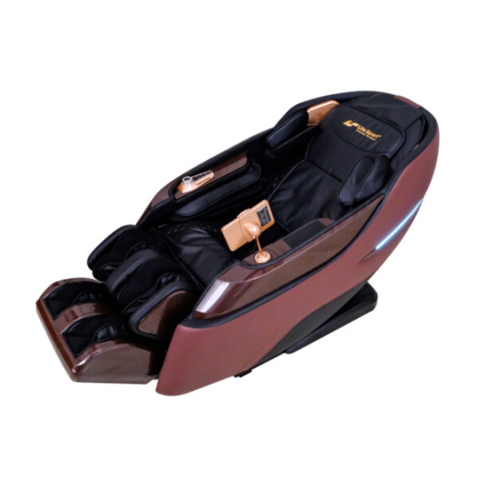 Ghế Massage Lifesport LS-379 – Đen Nâu Đỏ