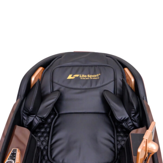 Ghế Massage Lifesport LS-379 – Đen Nâu Đỏ