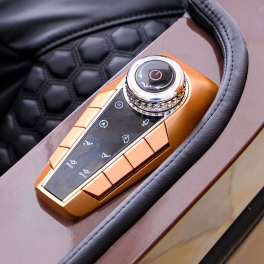 Ghế Massage Lifesport LS-379 – Đen Nâu Đỏ