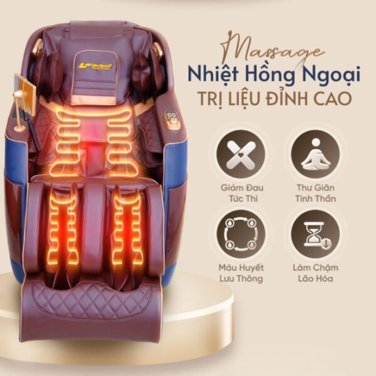 Ghế Massage Lifesport LS-666 – Blue