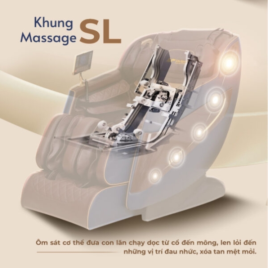 Ghế Massage Lifesport LS-666 – Blue