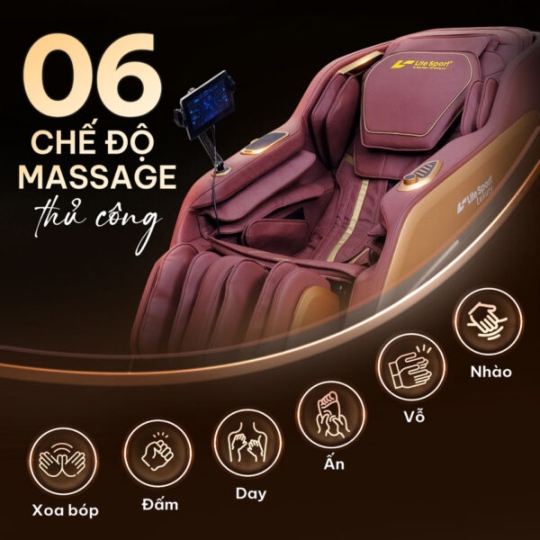 Ghế Massage Lifesport LS-682