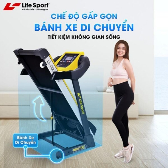 Máy Chạy Bộ Lifesport LS-4000 Plus