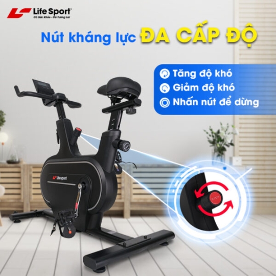 Xe Đạp Tập Thể Dục Lifesport LS-5977